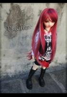 Wig L-31 Silver Red